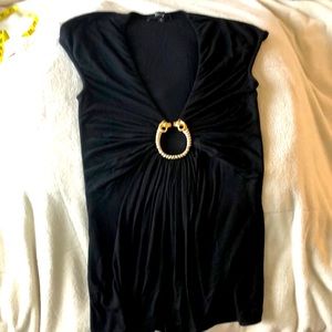 Sky Black Intricate Top